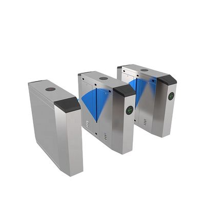 품질  High security RFID face recognition fingerprint access control flap turnstile barrier gate for gym and park 공장