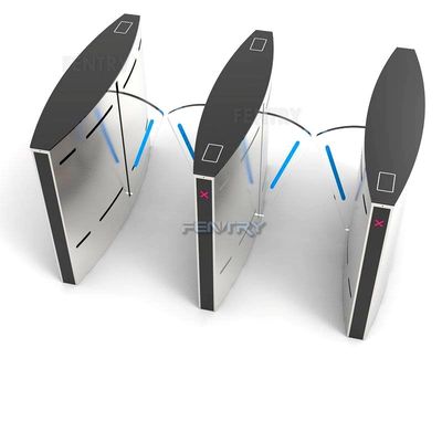 품질  304 Stainless Steel ESD Entrance Systems Designer Turnstile Smart Waist Industrial Security Gate Flap Barrier 공장