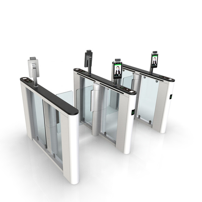 RFID 회전식 십자문과 체육관 클럽에서 전자적 고속도 304번 게이트 스테인레스 강 생체 측정 스윙 속도 게이트